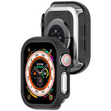 Apple Watch 10. Nesil 46mm Uyumlu Rubber Sert Plastik Koruma Kasa Kılıfı