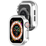 Apple Watch 10. Nesil 46mm Uyumlu Rubber Sert Plastik Koruma Kasa Kılıfı