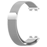 Huawei Band 8 Huawei Band 9 Uyumlu Metal Hasır Manyetik Kordon Kayış