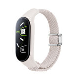 Xiaomi Mi Band 8 Mi Band 9 Uyumlu Manyetik Mıknatıslı Band Örgü Kordon Kayış