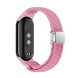 Xiaomi Mi Band 8 Mi Band 9 Uyumlu Manyetik Mıknatıslı Band Örgü Kordon Kayış