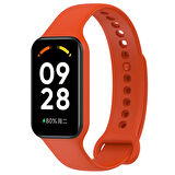 Redmi Band 2 Xiaomi Mi band 8 Active Uyumlu Silikon Kordon Kayış