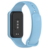 Redmi Band 2 Xiaomi Mi band 8 Active Uyumlu Silikon Kordon Kayış