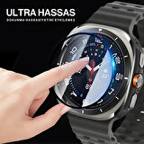 Samsung Galaxy Watch 7 Ultra 47mm Uyumlu 3D Full Ekran Koruyucu