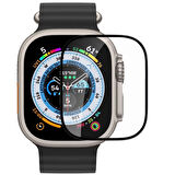 Apple Watch Ultra 49mm Uyumlu 3D Full Ekran Koruyucu