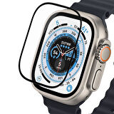 Apple Watch Ultra 49mm Uyumlu 3D Full Ekran Koruyucu
