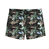 SlipStop Ranger Junior Short Haki Çocuk Mayo