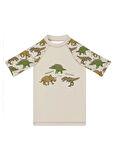 Slipstop Desenli Bej Erkek Çocuk T-Shirt ST2531000002