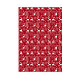 Alanur Home Yılbaşına Özel Keçe Dijital Yıkanabilir Halı Chr3M