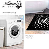 Dekoreko Kaymaz Taban Djt Banyo Halısı Star Pamuk Saçaklı Modern 723