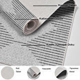 Dekoreko Kaymaz Taban Djt Banyo Halısı Trend İskandinav F5085