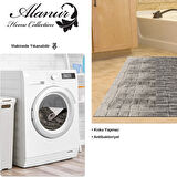 Dekoreko Kaymaz Taban Djt Banyo Halısı Trend Modern 1911