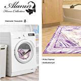 Dekoreko Kaymaz Taban Djt Banyo Halısı Trend Modern 728