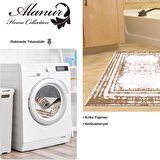 Dekoreko Kaymaz Taban Djt Banyo Halısı Trend Modern M5132