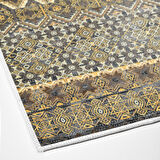 Dekoreko Kaymaz Taban Djt Banyo Halısı Yıldız Deri İskandinav 1700