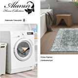 Dekoreko Kaymaz Taban Djt Banyo Halısı Yıldız Deri Modern M5142