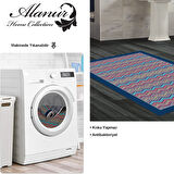 Dekoreko Kaymaz Taban Djt Banyo Halısı Star Pamuk Modern 1935