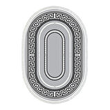 Eko Trend Djt 2 Li Yıkanabilir Kaymaz Taban Oval Banyo Paspas Klozet Takımı 651M Modern