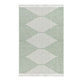 Dekoreko Kaymaz Taban Djt 2 Li Banyo Paspas Takımı Yıldız Deri Saçaklı İskandinav F5085