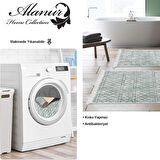 Dekoreko Kaymaz Taban Djt 2 Li Banyo Paspas Takımı Yıldız Deri Saçaklı İskandinav F5079