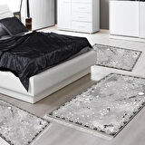 Eko Trend Djt Yıkanabilir Kaymaz Taban 3 Lü Yatak Odası Takımı Mu118 Modern