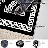 Dekoreko Kaymaz Taban Djt 3 Lü Banyo Paspas Takımı Star Pamuk Karışık Modern 650M