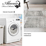 Dekoreko Kaymaz Taban Djt 3 Lü Banyo Paspas Takımı Star Pamuk Karışık İskandinav F5083