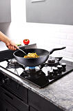 Lavonni 28 cm Granit Wok Tava 