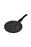 Lavonni Döküm Pancake Tava - Siyah