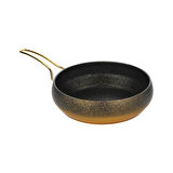 26 cm Güveç Tava Gold Saplı - Gold