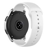 NovStrap Samsung Galaxy Watch 5 Pro 45mm / Watch 5 40-44mm Uyumlu Kordon (20 Mm) Silikon Kayış