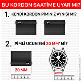 NovStrap Samsung Galaxy Watch 5 Pro 45mm / Watch 5 40-44mm Uyumlu Kordon (20 Mm) Silikon Kayış