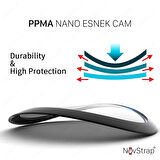 NovStrap Xiaomi Redmi Watch 2 Lite Uyumlu Ekran Koruyucu Nano Esnek Cam Tam Kaplayan PPM