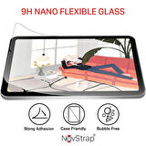 NovStrap Apple iPad Pro 10.5 inç ile Uyumlu Ekran Koruyucu Nano Esnek Cam A1701 A1709 A1852