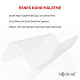 NovStrap Apple iPad Pro 10.5 inç ile Uyumlu Ekran Koruyucu Nano Esnek Cam A1701 A1709 A1852