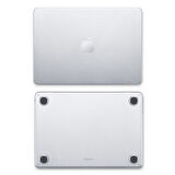 NovStrap Apple MacBook Air M2 13.6 inç A2681 Uyumlu Kılıf Dots Design-Şeffaf Klavye Kılıfı-Film