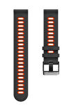 NovStrap Huawei Watch Gt3 Se Uyumlu Kordon Kayış (22mm) Sportive Delikli Spor Silikon Kordon