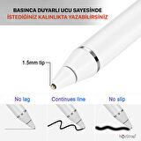 NovStrap Samsung Galaxy Tab S7 FE T730 / T735 / T737 Uyumlu Active Stylus Dokunmatik Kalem Pencil