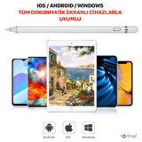 NovStrap Samsung Galaxy Tab S7 FE T730 / T735 / T737 Uyumlu Active Stylus Dokunmatik Kalem Pencil