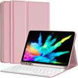 NovStrap Apple iPad Pro 11 2022 2021 2020 2 3 4 Nesil Uyumlu Bluetooth Klavyeli Kılıf Kalem Bölmeli