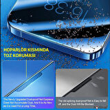 NovStrap Apple iPhone 11 Uyumlu Ekran Koruyucu Temperli Kırılmaz Cam Kolay Uygulama Aparatı