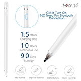 NovStrap Samsung Galaxy Tab A7 Lite T220 Uyumlu Dokunmatik Tablet Kalemi Stylus Yazı Çizim DZ870