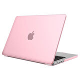 NovStrap Apple MacBook Pro 2021 M1 14.2 inc A2442 Uyumlu Parlak Alt Üst Kılıf + Klavye Kılıfı + Film