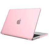 Apple Macbook Pro 2023 14 inç M2 Pro/Max A2779 Uyumlu Kılıf Sert Parlak Üst ve Alt Koruma Kapağı