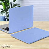 NovStrap Apple MacBook Air M1 Çip 13.3" A2337 A1932 A2179 Uyumlu Kılıf Sert Rubber Mat Buzlu Kapak