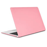 NovStrap Apple MacBook Pro M1 M2 13" A2289 A2251 A1706 A1708 A1989 A2159 A2338 Kılıf Cream Kapak