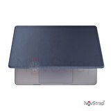 NovStrap Apple MacBook Air M1 Çip A2337 A1932 A2179 13.3" Uyumlu Kılıf Deri Desenli Rubber Mat Kapak