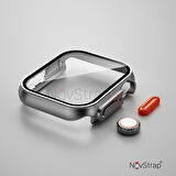 NovStrap Apple Watch Uyumlu Seri 8 7 41mm için Apple Watch Uyumlu Ultra Dönüştürücü Kasa ve Ekran Koruyucu 