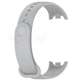 NovStrap Xiaomi Mi Band 8 Uyumlu Kordon 1-1 Tam Uyumlu Klasik Jel Silikon Miband 8 Kordon Kayış