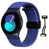 NovStrap Xiaomi Mi Watch Uyumlu Kordon Kayış (22mm) Flexible Örgü Magnet Tokalı Kordon